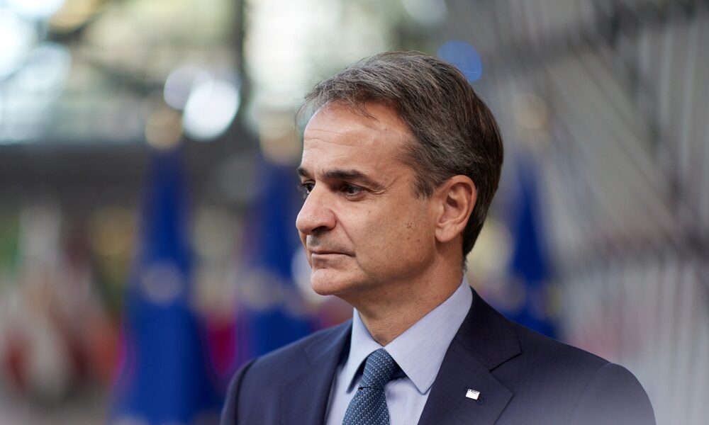Ο ΠΡΩΘΥΠΟΥΡΓΟΣ ΚΥΡΙΑΚΟΣ ΜΗΤΣΟΤΑΚΗΣ ΣΤΗ ΣΥΝΟΔΟ ΤΟΥ ΕΥΡΩΠΑΪΚΟΥ ΣΥΜΒΟΥΛΙΟΥ ΣΤΙΣ ΒΡΥΞΕΛΛΕΣ  (ΔΗΜΗΤΡΗΣ ΠΑΠΑΜΗΤΣΟΣ/ΓΡΑΦΕΙΟ ΤΥΠΟΥ ΠΡΩΘΥΠΟΥΡΓΟΥ/EUROKINISSI)