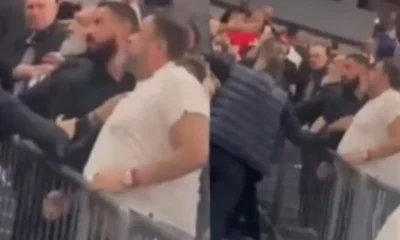 vinteo-i-stigmi-pou-kavgadizoun-vangelis-marinakis-kai-grigoris-dimitriadis-oloi-prospathousan-na-tous-chorisoun-chamos-sto-t-center