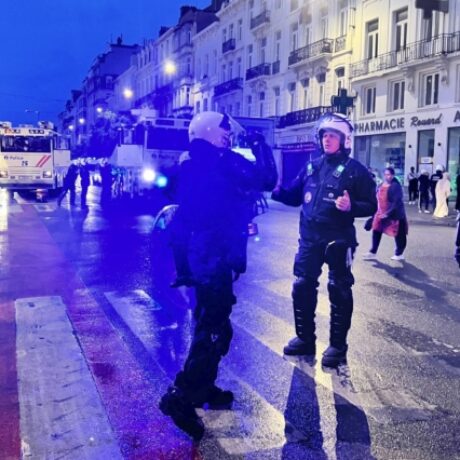 Belgium France Police Shooting