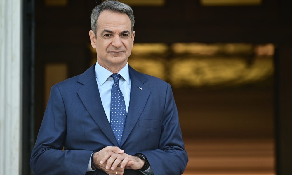 [386457] ΣΥΝΑΝΤΗΣΗ ΤΟΥ ΠΡΩΘΥΠΟΥΡΓΟΥ ΚΥΡΙΑΚΟΥ ΜΗΤΣΟΤΑΚΗ ΜΕ ΤΟΝ ΠΡΩΘΥΠΟΥΡΓΟ ΤΗΣ ΑΛΒΑΝΙΑΣ EDI RAMA  (ΜΙΧΑΛΗΣ ΚΑΡΑΓΙΑΝΝΗΣ/EUROKINISSI)
